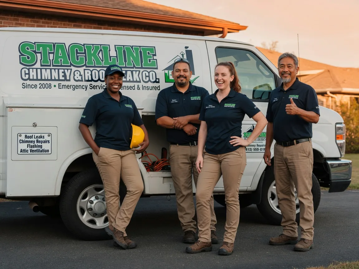 Chimney flashing repair company in Chestnutridge, MO